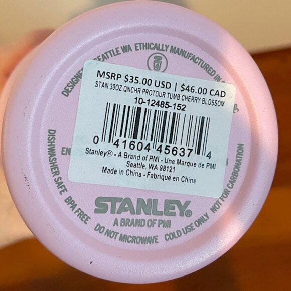 NEW Stanley Flip Straw Quencher Protour Tumbler Cherry Blossom Water Bottle Pink - Picture 12 of 13